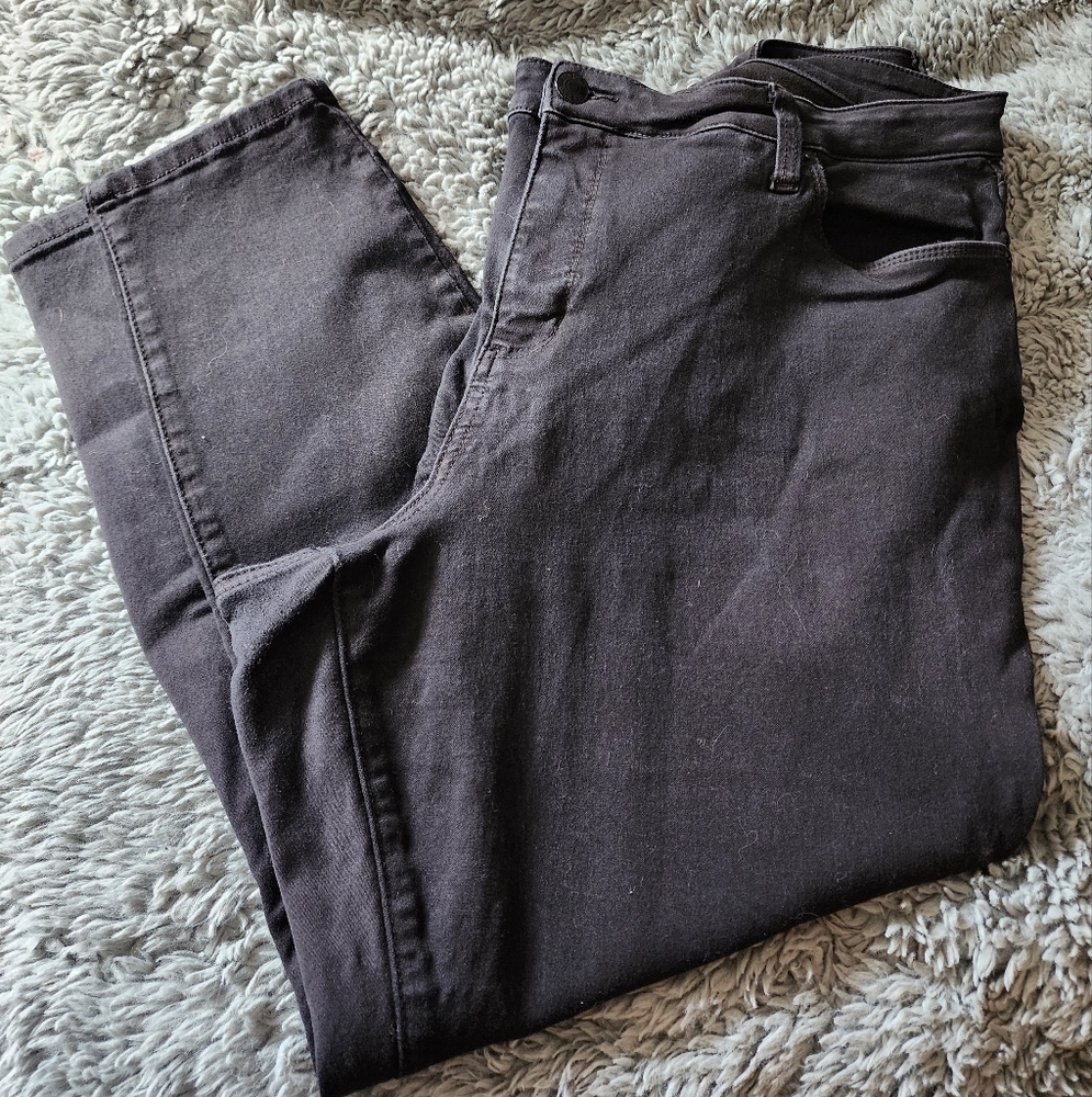Black Skinny Jeans Size 20